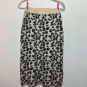 Brand: Cider | Leopard Print Skirt